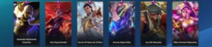 Conta com 93 skins e skin Morgana Imperatriz Lunar com borda - League of Legends: Wild Rift LOL WR