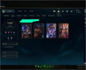 conta com riven campeonato da season 2 preço promocional - League of Legends LOL