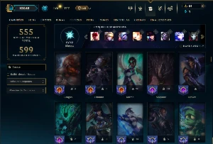 Prata 3 com TODOS os champs e 264 Skins ( JG / ADC / MID ) - League of Legends LOL