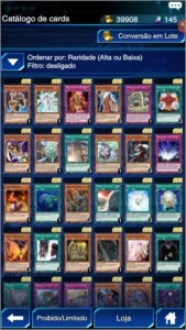 Conta Yu-Gi-Oh! Duel Links - Outros