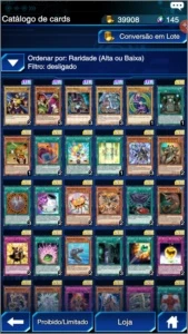 Conta Yu-Gi-Oh! Duel Links - Outros