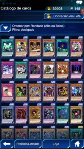 Conta Yu-Gi-Oh! Duel Links - Outros