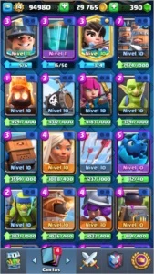 Clash Royale CV 14 Campeão Rei Esqueleto