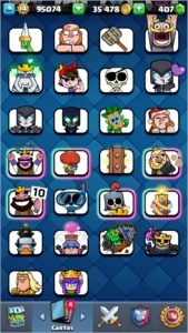 Clash Royale CV 14 Campeão Rei Esqueleto