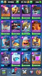 Clash Royale CV 14 Campeão Rei Esqueleto