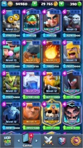 Clash Royale CV 14 Campeão Rei Esqueleto