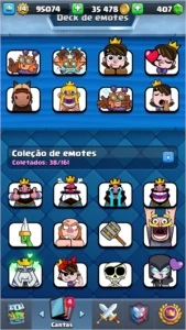 Clash Royale CV 14 Campeão Rei Esqueleto