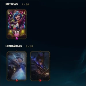 CONTA LOL OURO 1 SOLO FLEX OURO S9 - League of Legends
