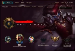Conta League of Legends LOL