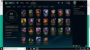 CONTA LOL LVL 53 PRATA 3 - League of Legends