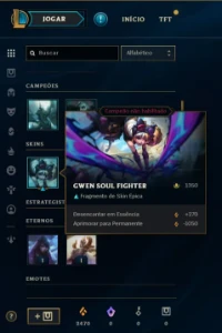 Conta Com Skin Do Zed Dizimador De Galáxias Smurf Full Acess - League of Legends LOL