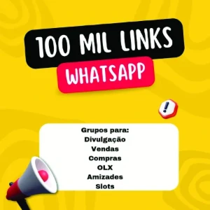 100 Mil Links De Grupos De Whats App São Grupos Aleatorios