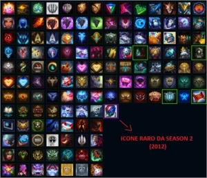 Conta Lol Season 1 (2011-2012) ( Platina 3 ) ( Tds Campeoes) - League of Legends