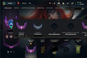 Conta Grão-Mestre 2022/1 | 1000 pdl season 2023 |300 SKINS - League of Legends LOL