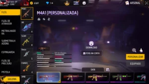 conta free fire antiga