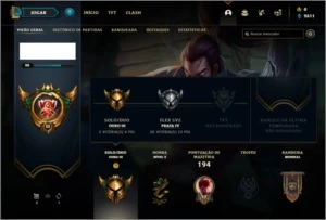 Conta ouro 3 com 23 skins e 48 champs - League of Legends LOL