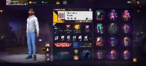 Conta antiga com itens raros - Free Fire