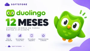 DUOLingo+ code ativação + Premium 12 mes/30 dias de garantia - Assinaturas e Premium