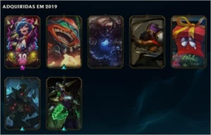 Conta LOL - Diamante 3 - 119 Campeões - League of Legends