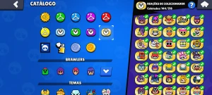 CONTA PREMIUM (117 SKINS/77 BRAWLERS/182 GEMAS/34.000 TROFÉU - Brawl Stars