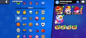 CONTA PREMIUM (117 SKINS/77 BRAWLERS/182 GEMAS/34.000 TROFÉU - Brawl Stars