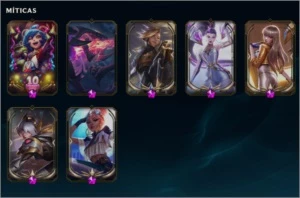 (LOL) Conta season4 lvl 405 273 skins - League of Legends