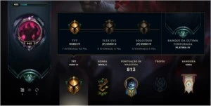 (LOL) Conta season4 lvl 405 273 skins - League of Legends