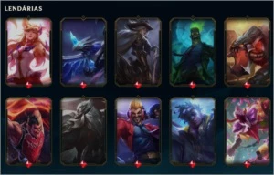 (LOL) Conta season4 lvl 405 273 skins - League of Legends