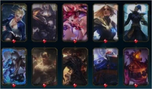 (LOL) Conta season4 lvl 405 273 skins - League of Legends