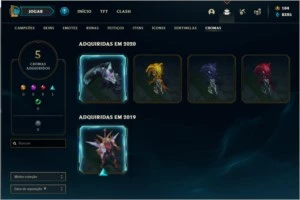 Conta Gold 2 - League of Legends LOL