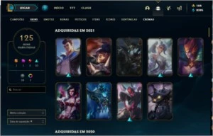 Conta Gold 2 - League of Legends LOL