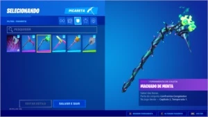 Conta Rara Fortnite Glow, minty e mais skins tryhard