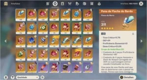 Conta AR lvl 46 - Genshin Impact