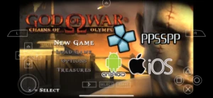 God of War: Correntes do Olimpo -iOS é Android -PPSSPP - Jogos (Mídia Digital)