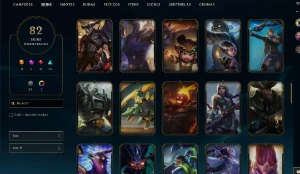 Conta Lol - Ouro Ii - Lvl 352 - +80 Skins - Garen Prestígio - League of Legends