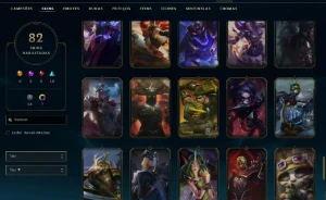 Conta Lol - Ouro Ii - Lvl 352 - +80 Skins - Garen Prestígio - League of Legends