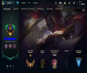 Conta de LOL com icones de 2013 14 15 124 skins main jungle - League of Legends