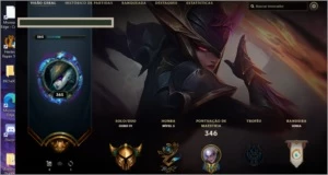 Conta Mono Diana do Gold - League of Legends LOL