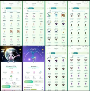 Pokémon go  | LVL 37 | 109 LENDÁRIOS + 26 shinies C036