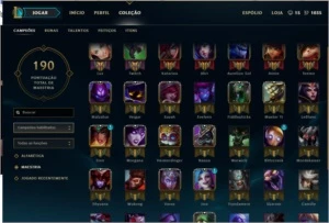 CONTA BRONZE III/41CHAMPS/9SKINS COM LUX ULTIMATE/10 ICONES - League of Legends LOL