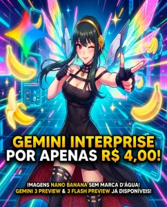 Gemini enterprise 30 dias, entrega automatica