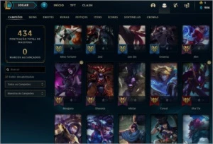 Conta lol - 352 Skins, Season 2, Icone Riven, Riot Singed - League of Legends