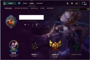 CONTA LEAGUE OF LEGENDS LOL