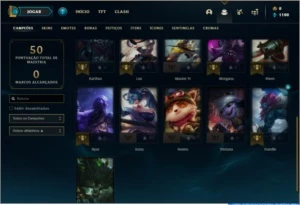 Conta Prata 2 Barata - League of Legends LOL