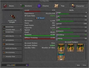EK 175+ {GLADERA} - Tibia