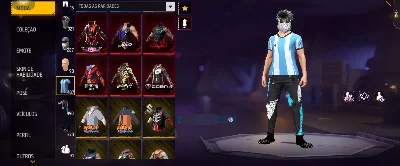 Conta Gemada Prime 7 - Free Fire