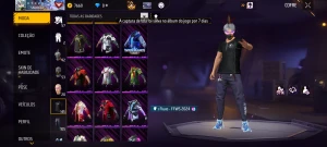 Conta gemada e Barata - Free Fire