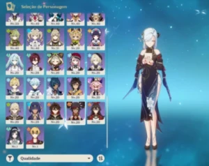 Conta Com 24 (5 Estrelas) - Genshin Impact