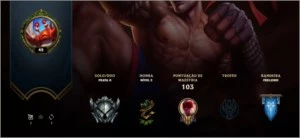 conta de lol nvl 42 com skins - League of Legends