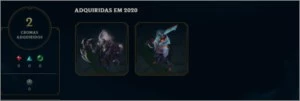 conta de lol nvl 42 com skins - League of Legends